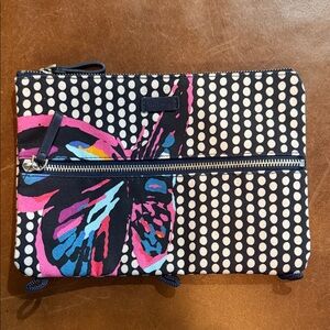 Vera Bradley Colorful Polka Dot Pencil Pouch